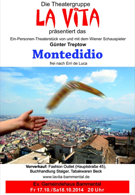 Vorankündigung zu “Montedidio”